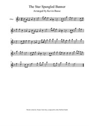 The Star Spangled Banner - Oboe