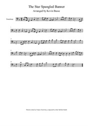The Star Spangled Banner - Trombone