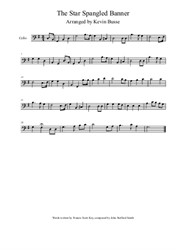 The Star Spangled Banner - Cello